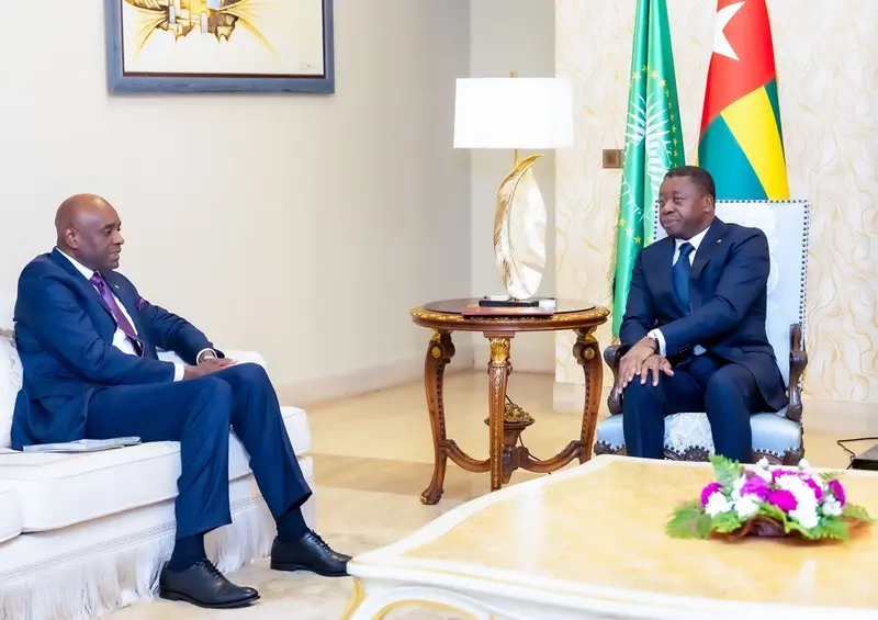  Coopération: Faure Gnassingbé reçoit l’émissaire de Sassou N’Guesso