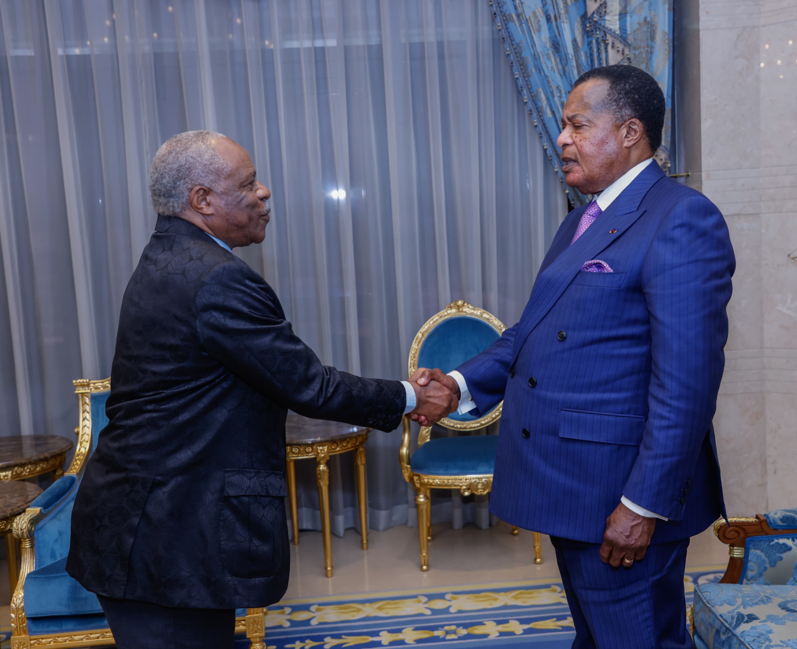 Cémac : Baltasar Engonga Edjo'o présente à Denis Sassou N'Guesso la feuille de route des priorités communautaires